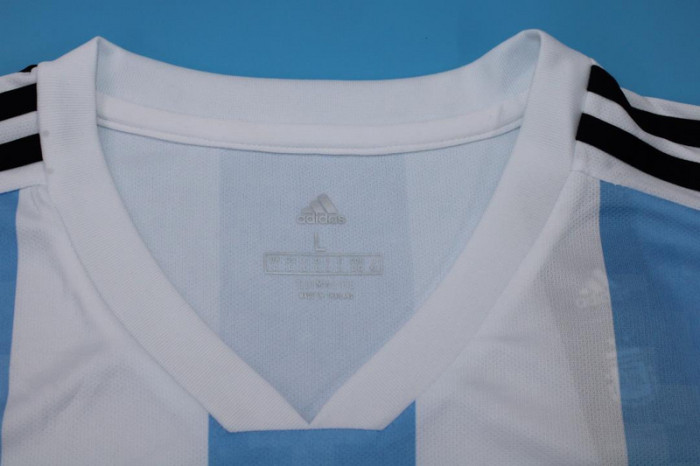Retro Jersey 2018 Argentina Home Soccer Jersey Vintage Football Shirt
