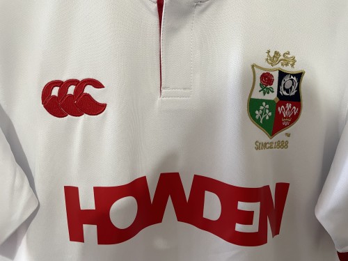 2025 British Irish Lions White Rugby Jersey