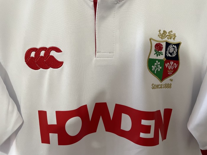 2025 British Irish Lions White Rugby Jersey