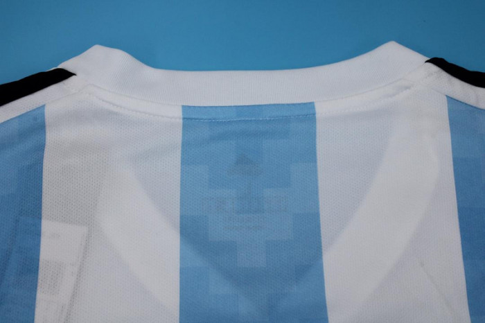 Retro Jersey 2018 Argentina Home Soccer Jersey Vintage Football Shirt