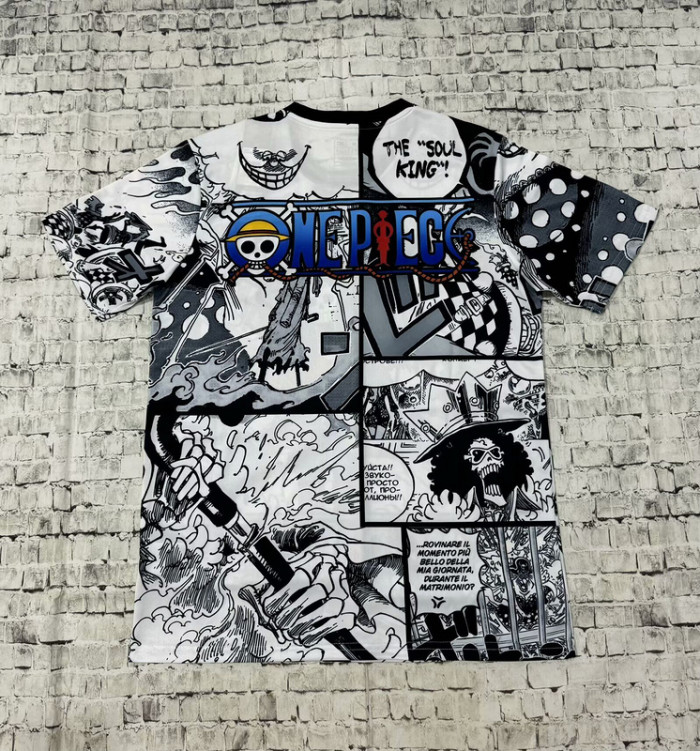 Fan Version Japan 2024 Black/White Comic Soccer Jersey Football Shirt