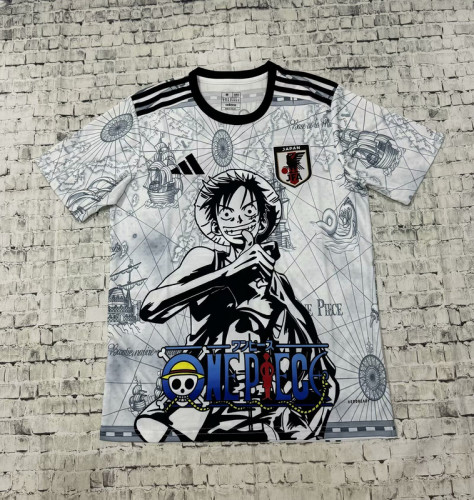 Fan Version Japan 2024 Comic Soccer Jersey Football Shirt