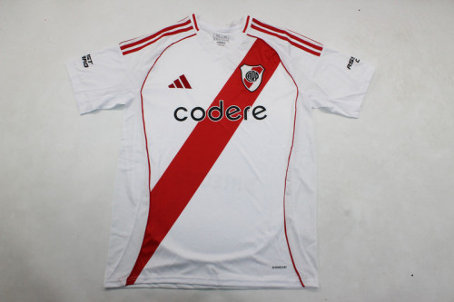Fan Version 2024-2025 River Plate FALCAO 9 Home Soccer Jersey Football Shirt