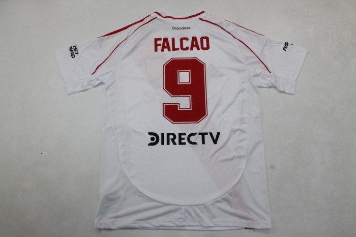 Fan Version 2024-2025 River Plate FALCAO 9 Home Soccer Jersey Football Shirt