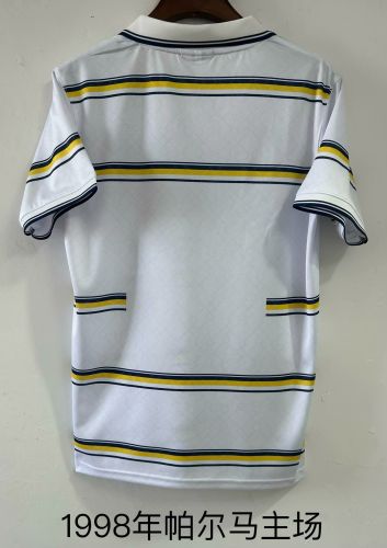 Retro Jersey 1998-1999 Parma Away White Soccer Jersey Vintage Football Shirt