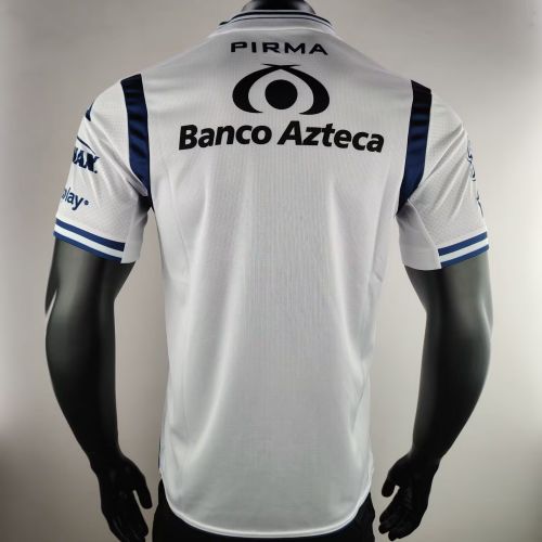 Player Version 2024-2025 Puebla Home Soccer Jersey Football Shirt