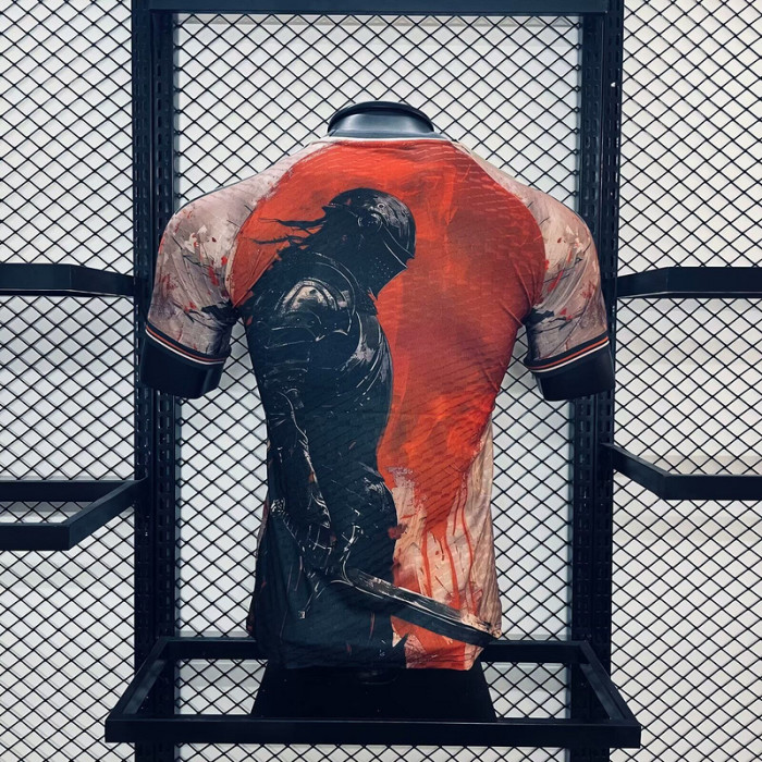 Player Version Japan 2024 Brown Comic Version Soccer Jersey Football Shirt