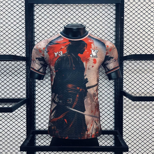 Player Version Japan 2024 Brown Comic Version Soccer Jersey Football Shirt