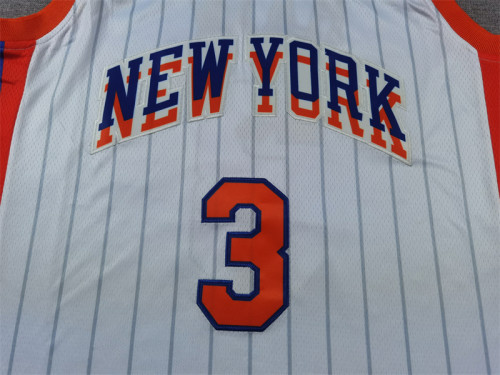 2025 City Edition New York Knicks 3 HART White NBA Shirt Basketball Jersey