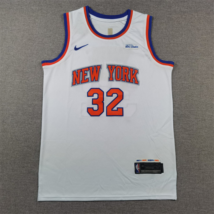2025 New York Knicks 32 Towns White NBA Shirt Basketball Jersey