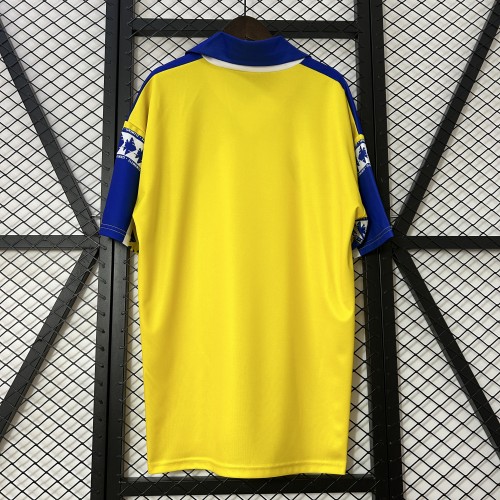 without Sponor Logo Retro Jersey 1991-1992 Cadiz Home Soccer Jersey Vintage Football Shirt