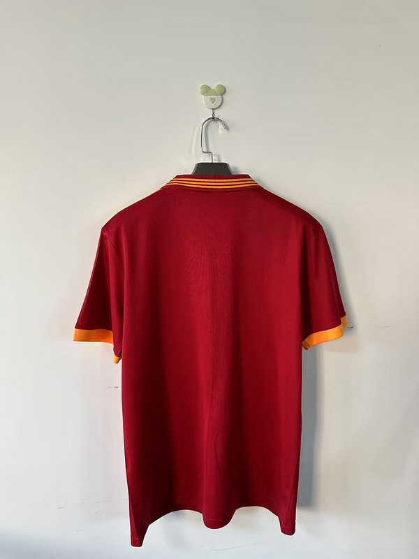 Retro Model 2024-2025 As Roma Red Soccer Jersey Football Shirt