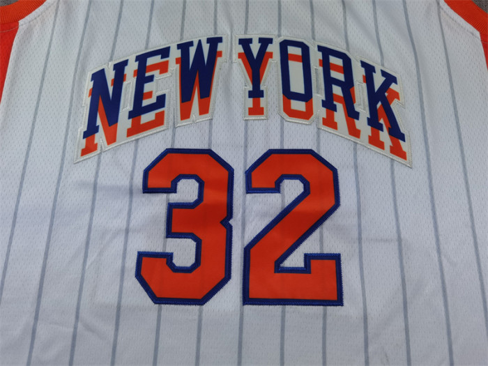2025 City Edition New York Knicks Towns 32 White NBA Shirt Basketball Jersey