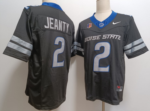 2024 Boise State Broncos 2 Ashton Jeanty Black NFL Jersey