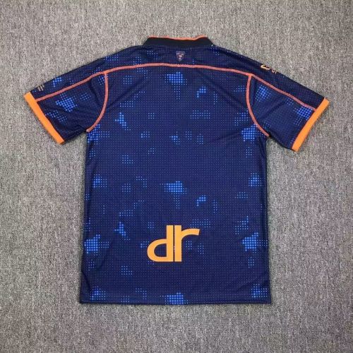 Fan Version 2024-2025 Lecce Third Away Dark Blue Soccer Jersey Football Shirt