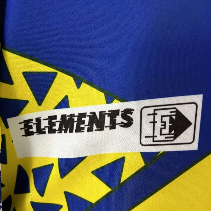 without Sponor Logo Retro Jersey 1991-1992 Cadiz Home Soccer Jersey Vintage Football Shirt