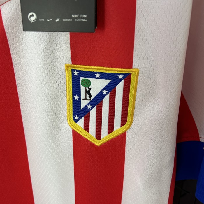 Retro Jersey 2012-2013 Atletico Madrid Home Soccer Jersey Vintage Football Shirt