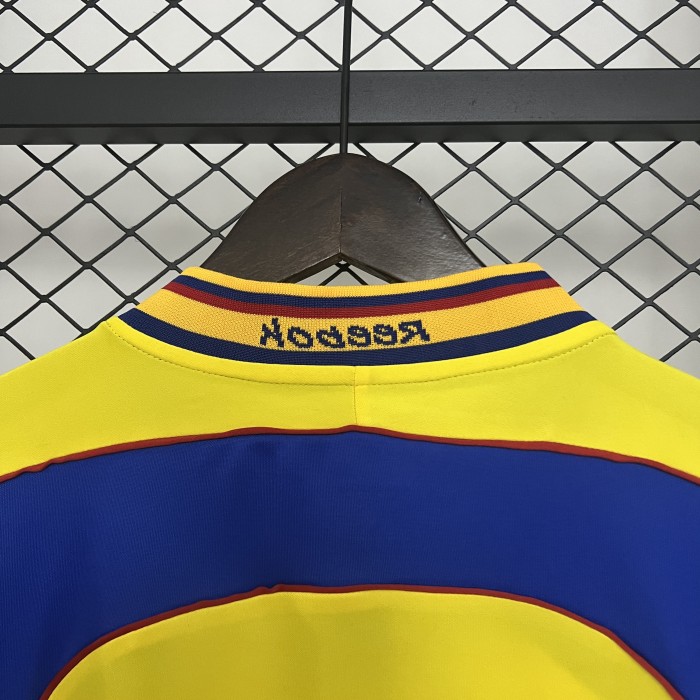 Retro Jersey 2001-2002 Colombia Home Soccer Jersey Vintage Columbia Football Shirt