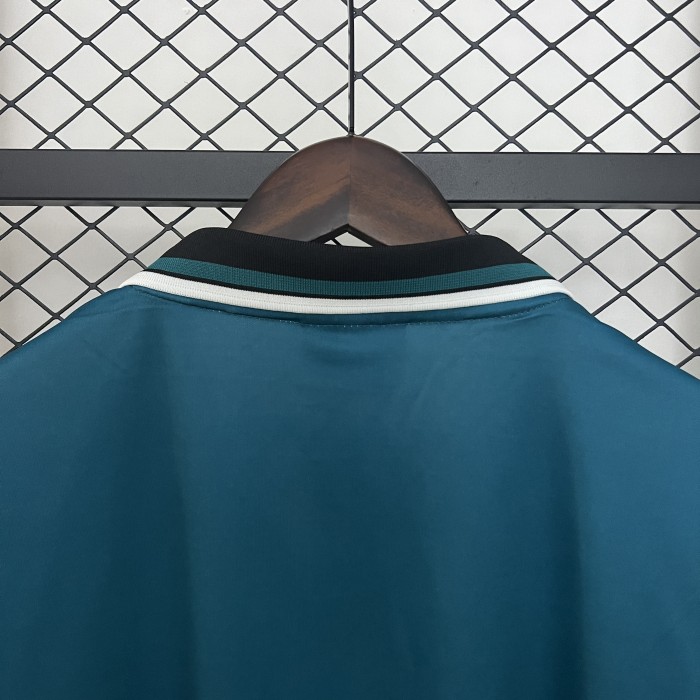 Retro Jersey 1995-1996 Ajax Away Blue Soccer Jersey Vintage Football Shirt