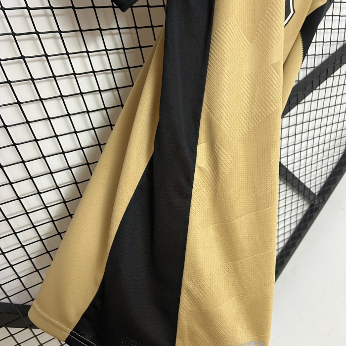 Fan Version 2024-2025 Botafogo Gold Goalkeeper Soccer Jersey Football Shirt