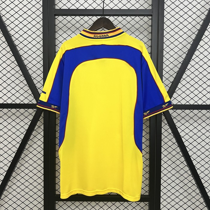 Retro Jersey 2001-2002 Colombia Home Soccer Jersey Vintage Columbia Football Shirt