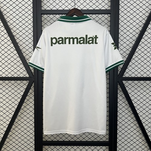 Retro Jersey 1997 Palmeiras Away White Soccer Jersey Vintage Football Shirt