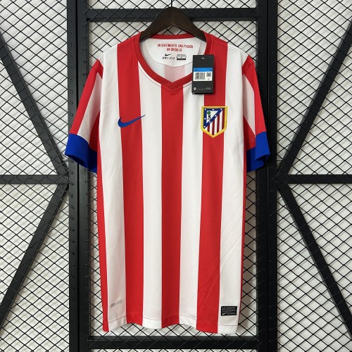 Retro Jersey 2012-2013 Atletico Madrid Home Soccer Jersey Vintage Football Shirt