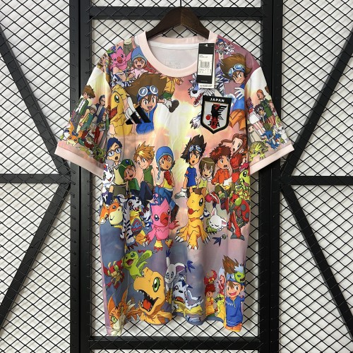 Fan Version Japan 2024 Colorful Digimon Edition Soccer Jersey Football Shirt