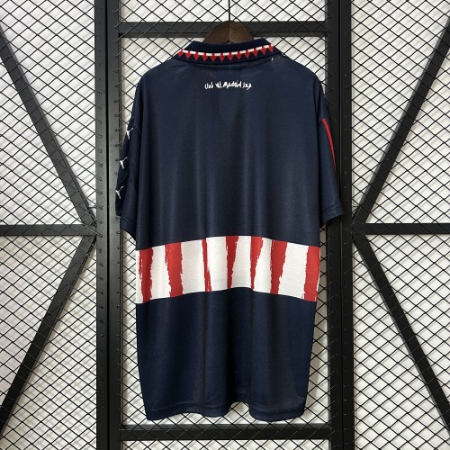 Retro Jersey 1997-1998 Atletico Madrid Away Soccer Jersey Vintage Football Shirt