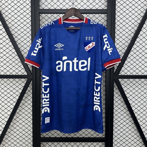 Fans Version 2024- 2025 Club Nacional de Football Blue Soccer Jersey Football Shirt