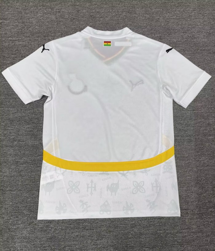 Fan Version 2025 Ghana Home Soccer Jersey Football Shirt