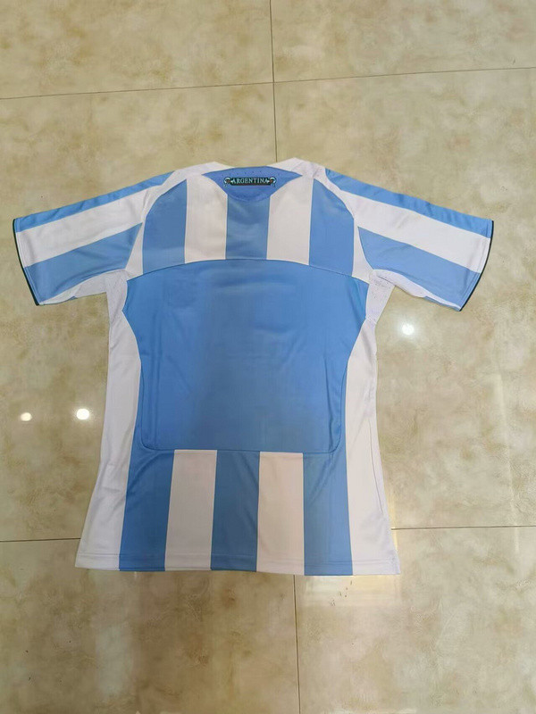 Retro Jersey 2008-2010 Argentina Home Soccer Jersey Vintage Football Shirt