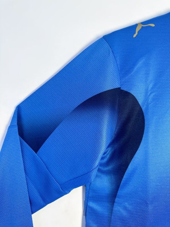 Long Sleeve Retro Jersey 2006 Italy Home Soccer Jersey Vintage Football Shirt
