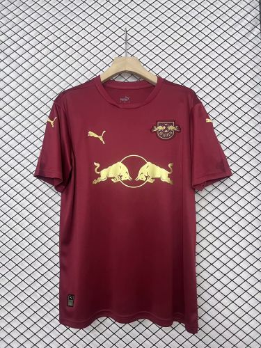 Fan Version RB Leipzig 2024 Jingle Jersey Red Special Edition Soccer Shirt