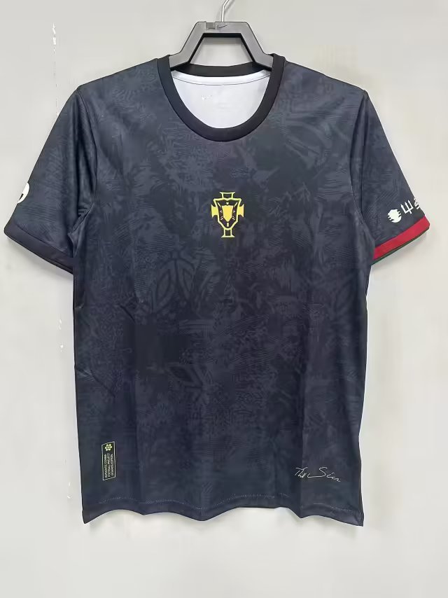 Fan Version Portugal 2023 Special Edition Black Soccer Jersey Football Shirt