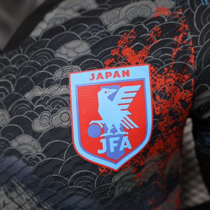 Player Version Japan 2024 Grey Comic Version Soccer Jersey Football Shirt