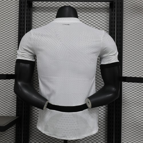 Player Version 2025 Egypt Away White Soccer Jersey Football Shirt