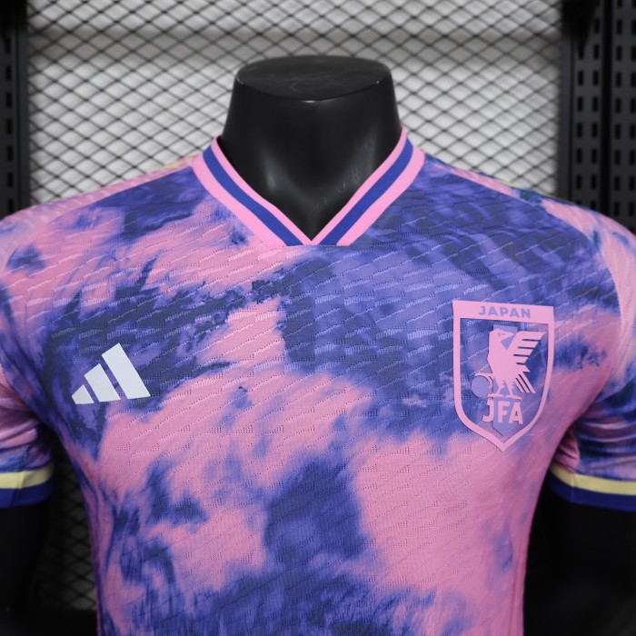 Player Version Japan 2024 Purple/Pink Comic Version Soccer Jersey Football Shirt