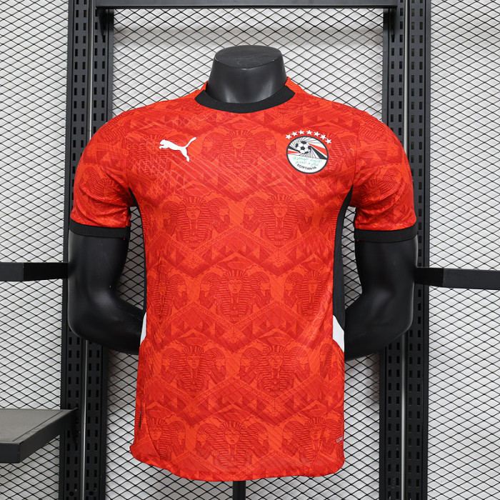 Player Version 2025 Egypt Home Soccer Jersey Football Shirt