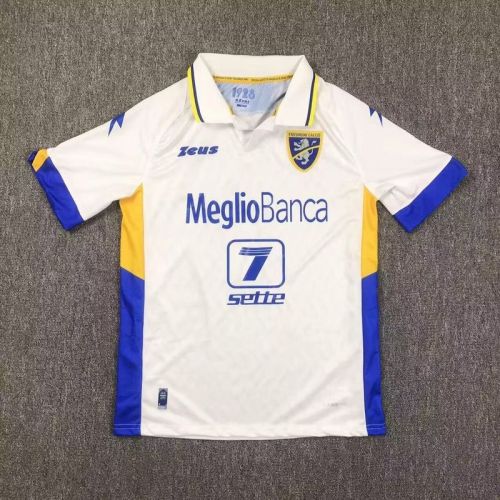 Fan Version 2024-2025 Frosinone Calcio Away White Soccer Jersey Football Shirt