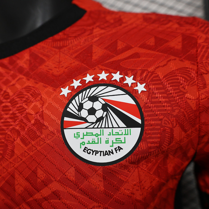 Player Version 2025 Egypt Home Soccer Jersey Football Shirt