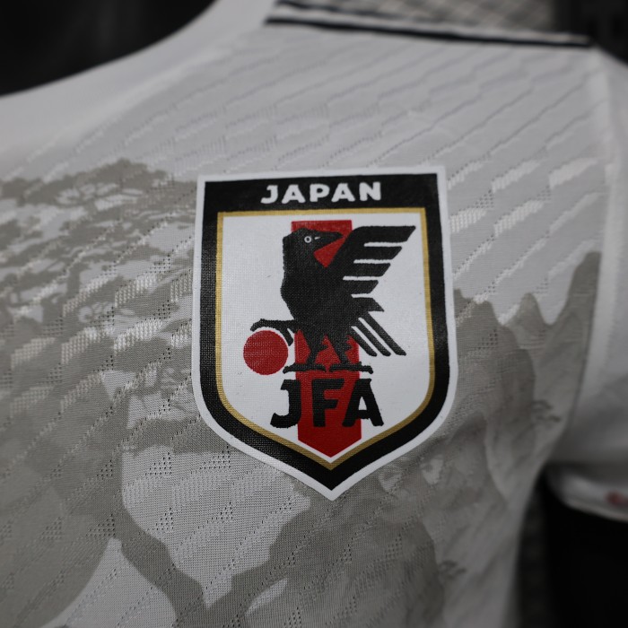 Player Version Japan 2024 White/Grey Dragon Comic Version Soccer Jersey Football Shirt