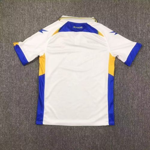 Fan Version 2024-2025 Frosinone Calcio Away White Soccer Jersey Football Shirt
