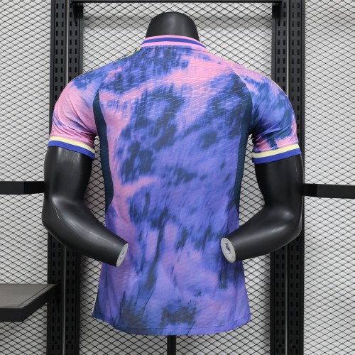 Player Version Japan 2024 Purple/Pink Comic Version Soccer Jersey Football Shirt