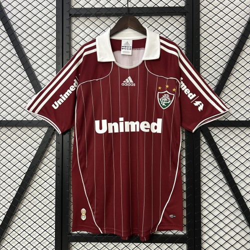 Retro Jersey Fluminense 2007-2008 Home Soccer Jersey Vintage Football Shirt