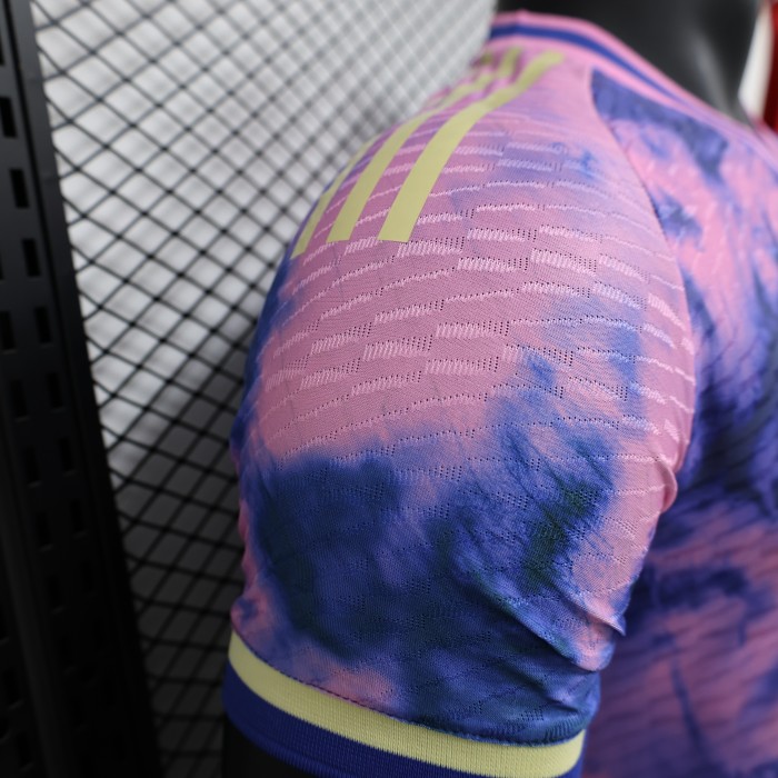 Player Version Japan 2024 Purple/Pink Comic Version Soccer Jersey Football Shirt