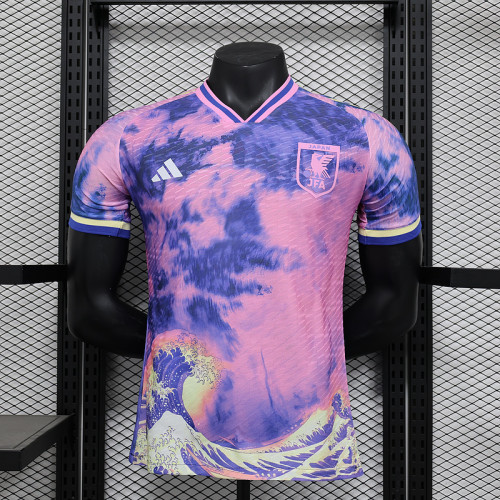 Player Version Japan 2024 Purple/Pink Comic Version Soccer Jersey Football Shirt