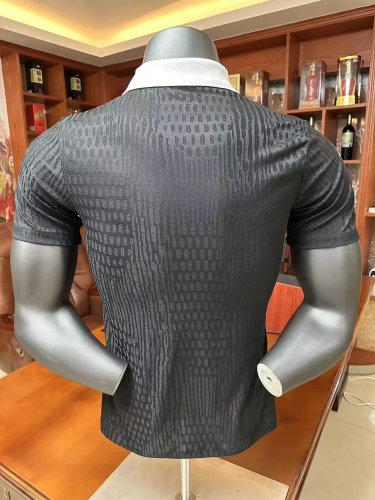 Player Version 2025 Morocco Black Soccer Training Jersey Football Pre-match Shirt