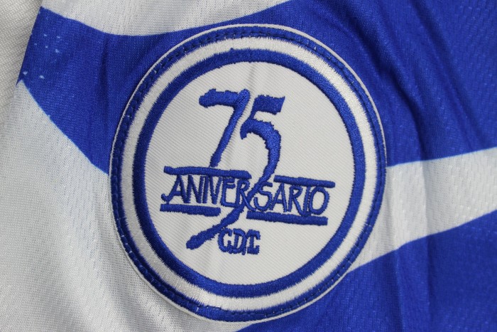 with LFP Patch Retro Jersey 1997-1998 Tenerife MAKAAY 18 Home Soccer Jersey Tenerice Football Shirt