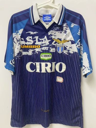 Retro Jersey 1996-1997 Lazio Away Soccer Jersey Vintage Football Shirt